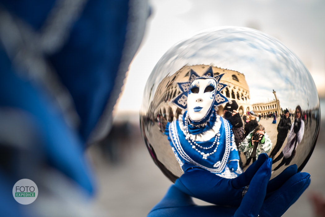 Fotoexpedice Benátský karneval fotografování masek Martin Kamín