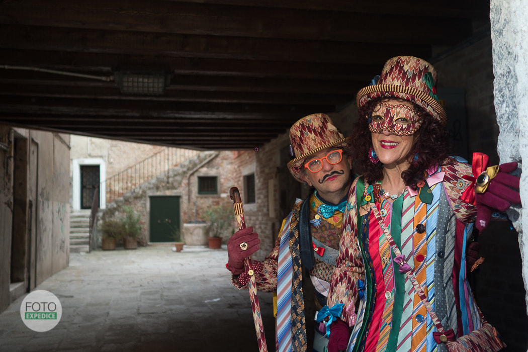 Fotoexpedice Benátský karneval fotografování masek Martin Kamín