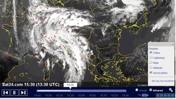 Pohled na pohyb a výskyt oblačnosti